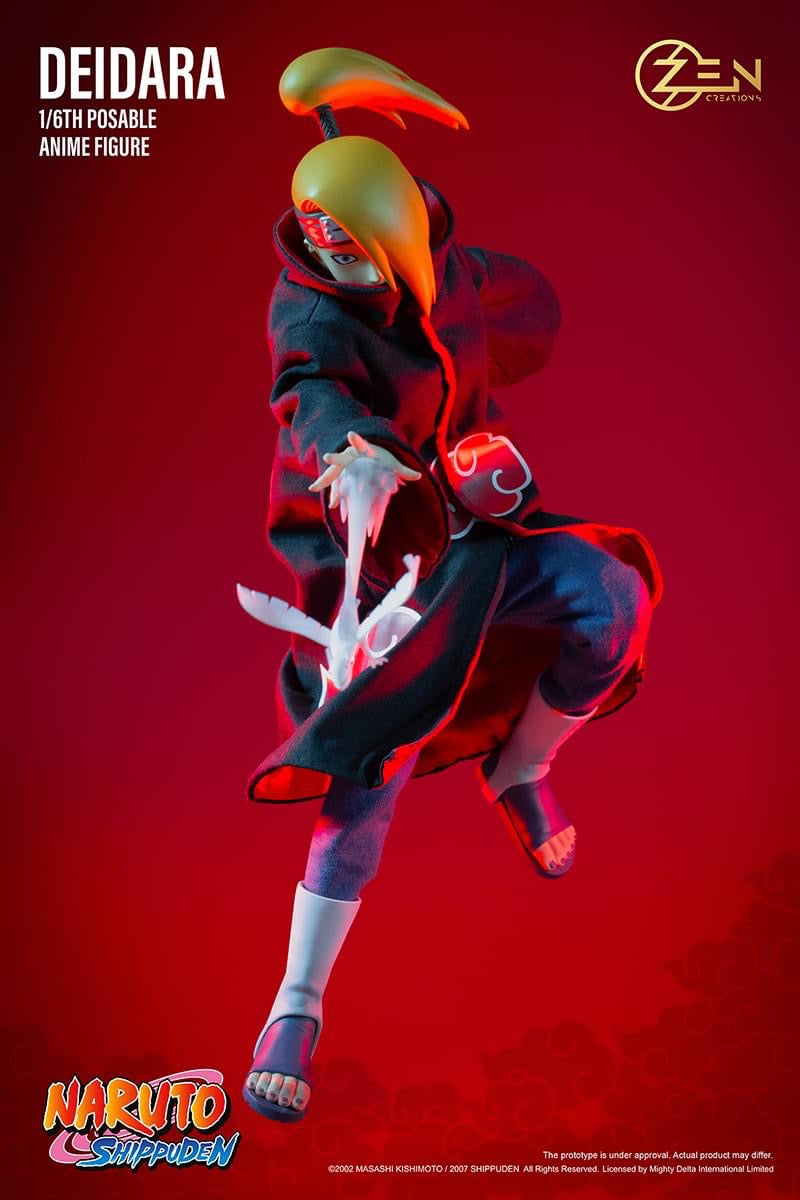 Preventa Figura Deidara (Deluxe version) - Naruto Shippuden marca Zen Creations PAF004DX escala 1/6