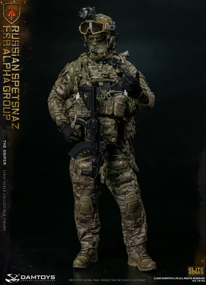 Preventa Figura The Sniper - Russian Spetsnaz FSB Alpha Group marca Damtoys 78100 escala 1/6