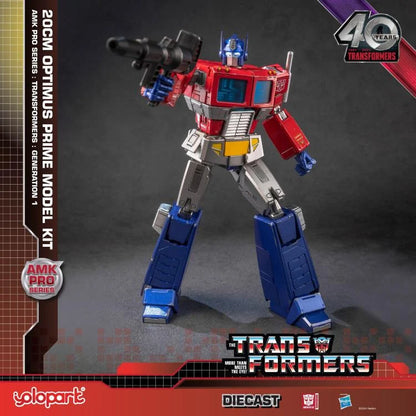 [EN STOCK]  Model Kit Optimus Prime (DIECAST) - Transformers - Advanced Model Kit Pro marca Yolopark (20 cm)