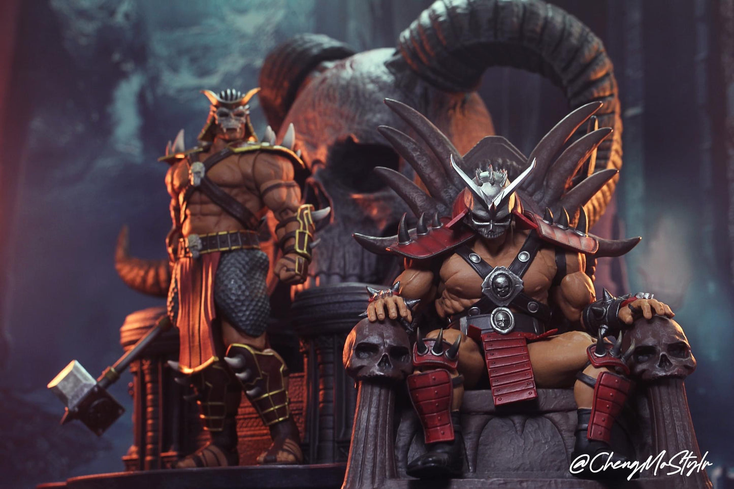 Pedido Figura Shao Kahn con Trono (Deluxe Edition) - Mortal Kombat marca Storm Collectibles escala 1/12