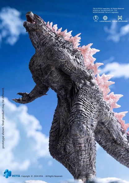 Preventa Estatua Godzilla Evolved (Exclusiva PX Previews) - Godzilla x Kong: The New Empire - Exquisite Stylist Series marca HIYA EBG0 (18 cm)