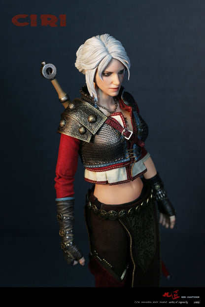 Pedido Figura Ciri Armored marca Nine Craftsmen J-002 escala 1/6