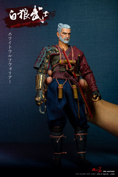 Pedido Figura White Wolf Warrior marca Nine Craftsmen J-003 escala 1/6