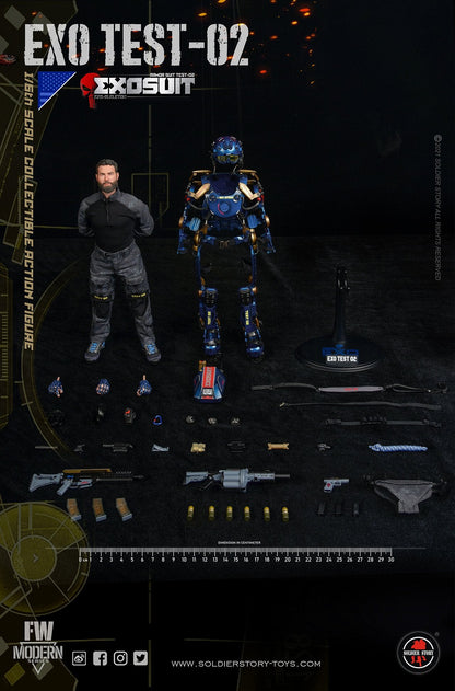 Pedido Figura Exo-Skeleton Armor Suit Test-02 marca Soldier Story SS125 escala 1/6