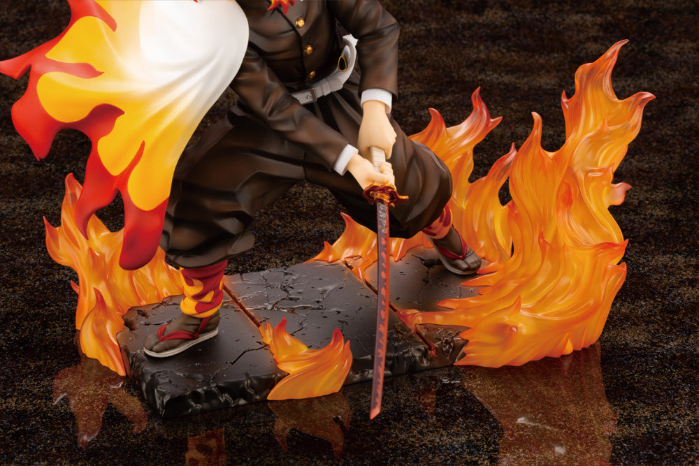 Pedido Estatua Kyoujurou Rengoku (Purgatory Anjuro) - Demon Slayer: Kimetsu No Yaiba - ArtFX J marca Kotobukiya escala 1/8