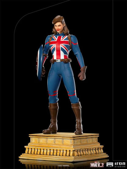 Pedido Estatua Captain Carter - Marvel What If...? - marca Iron Studios escala de arte 1/10