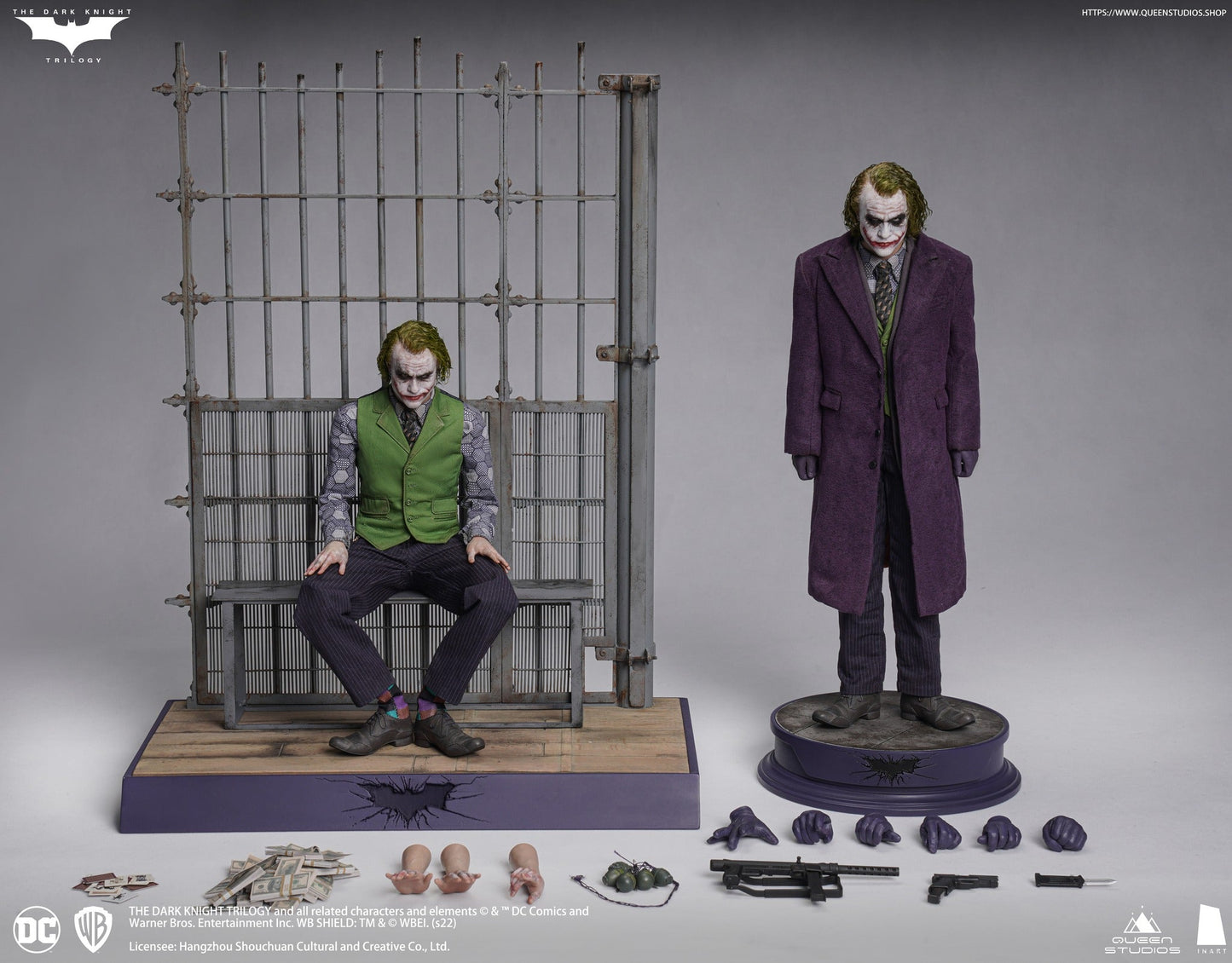 Pedido Figuras TDK Joker InArt (Deluxe Edition / 2 figuras / cabellos enraizados) marca Queen Studios escala 1/6