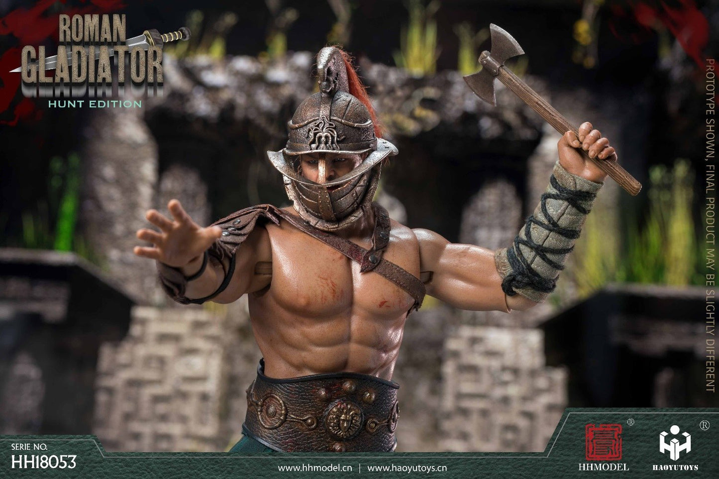 Pedido Figura Roman Gladiator (Hunt version) marca HaoyuToys HH18053 escala 1/6 (BACK ORDER)