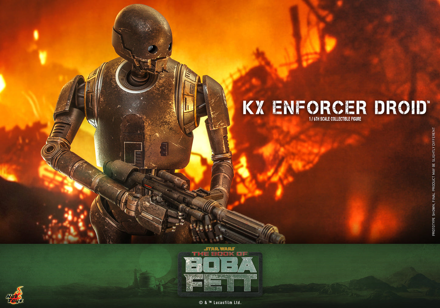 Pedido Figura KX Enforcer Droid - Star Wars: The Book of Boba Fett ™ marca Hot Toys TMS072 escala 1/6