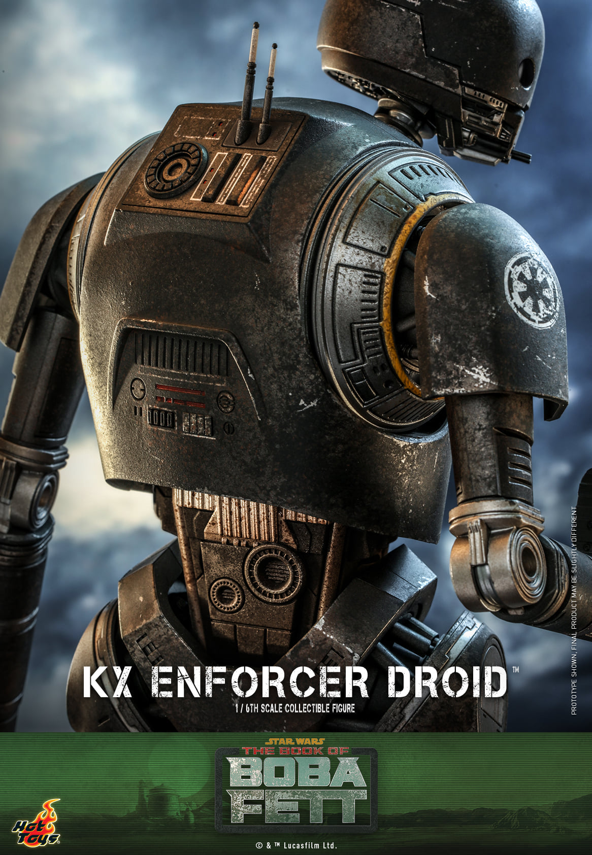 Pedido Figura KX Enforcer Droid - Star Wars: The Book of Boba Fett ™ marca Hot Toys TMS072 escala 1/6