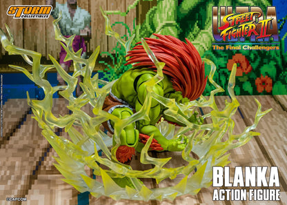 Preventa Figura Blanka - Ultra Street Fighter II: The Final Challengers marca Storm Collectibles CPSF25 escala pequeña 1/12