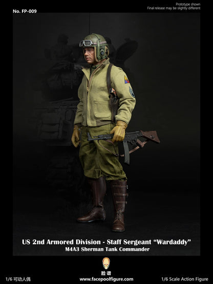 Pedido Figura Staff Sergeant (Regular Edition) - US 2nd Armored Division marca Facepoolfigure FP-009A escala 1/6