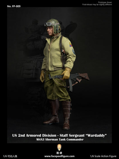 Pedido Figura Staff Sergeant (Regular Edition) - US 2nd Armored Division marca Facepoolfigure FP-009A escala 1/6