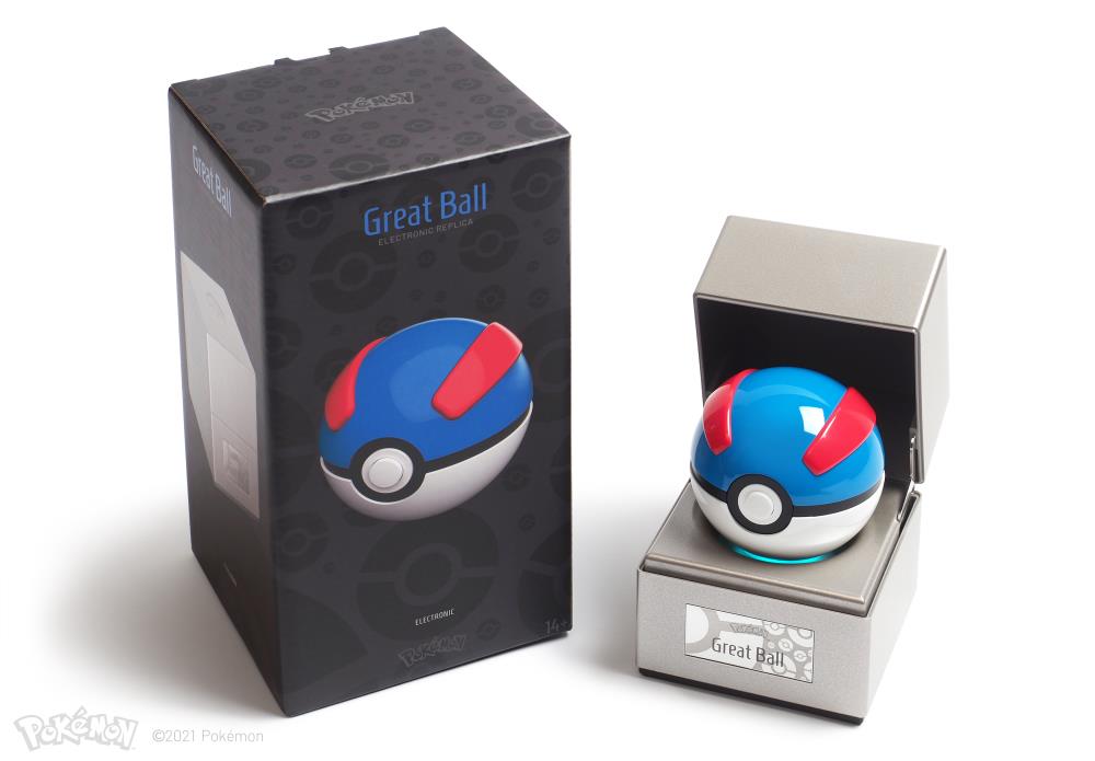 Pedido Prop Replica Great Ball - Pokemon Electronic marca The Wand Company escala real 1/1