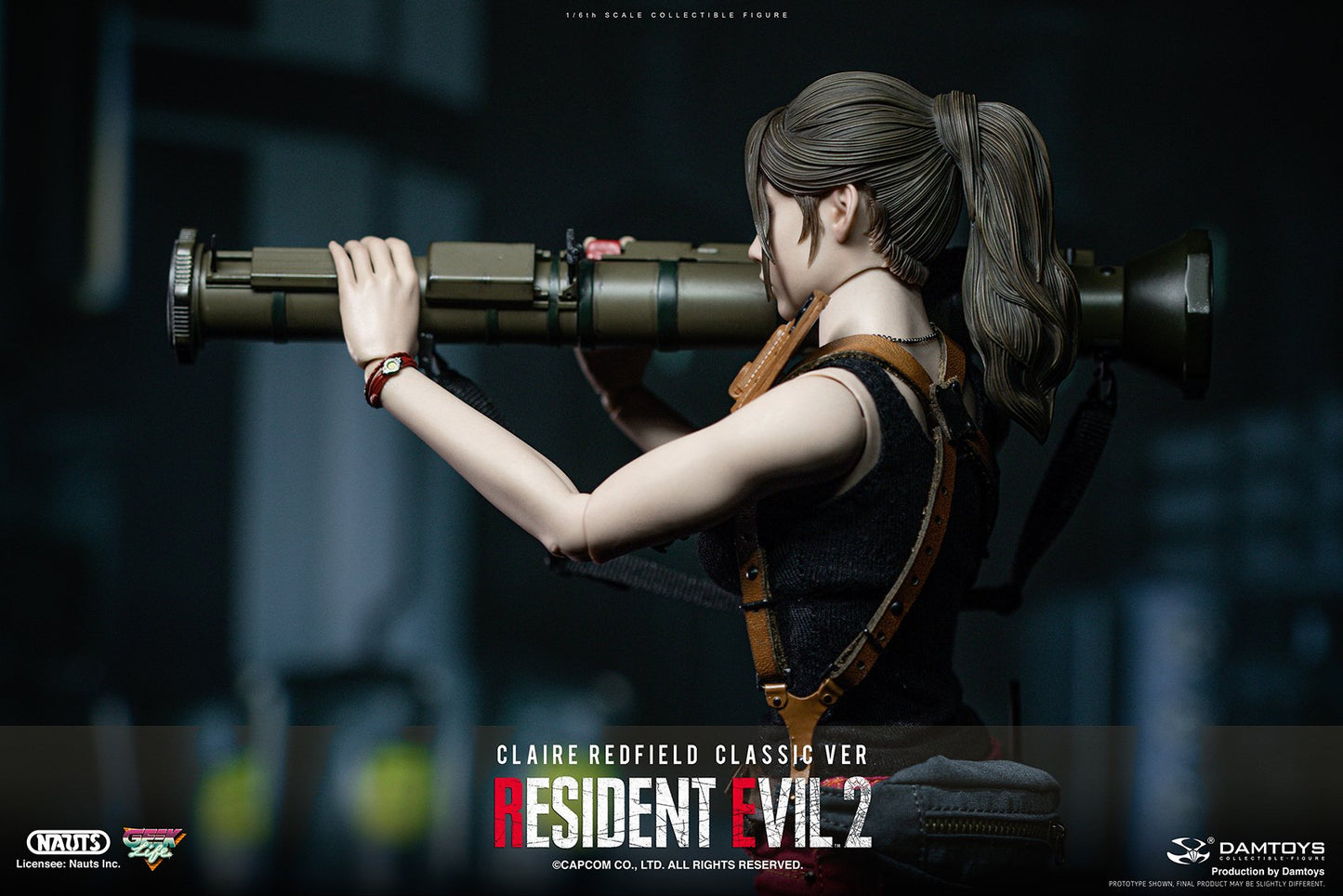 Pedido Figura Claire Redfield Classic Ver. - Resident Evil 2 marca Damtoys DMS038 escala 1/6