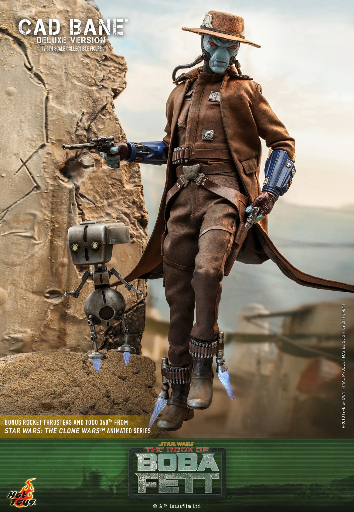 Pedido Figura Cad Bane (Deluxe Version) - Star Wars: The Book of Boba Fett ™ marca Hot Toys TMS080 escala 1/6