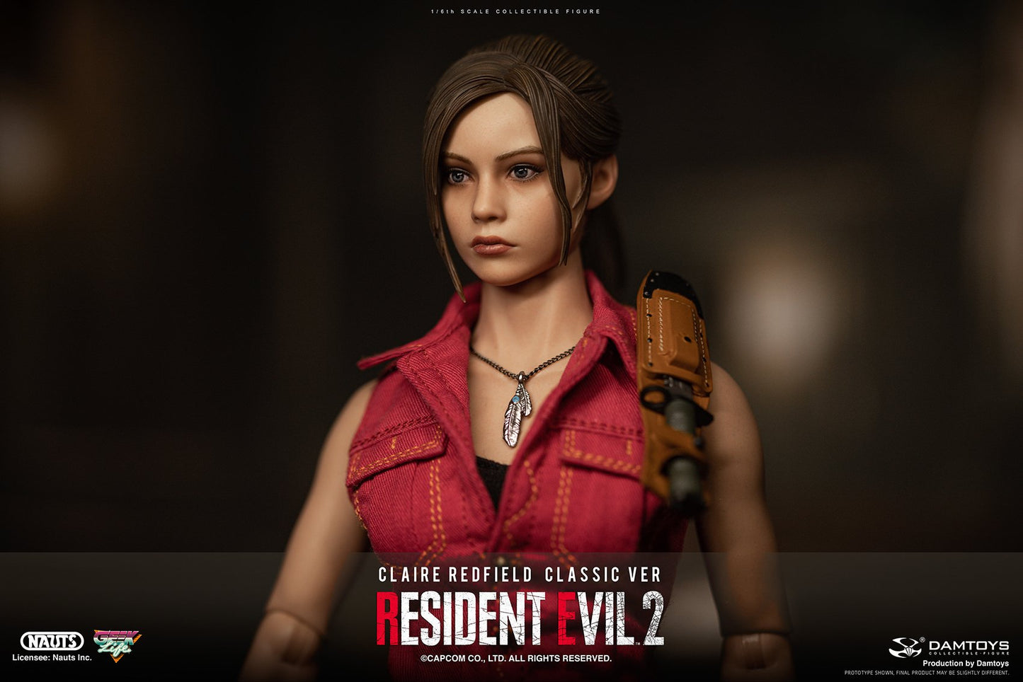 Pedido Figura Claire Redfield Classic Ver. - Resident Evil 2 marca Damtoys DMS038 escala 1/6