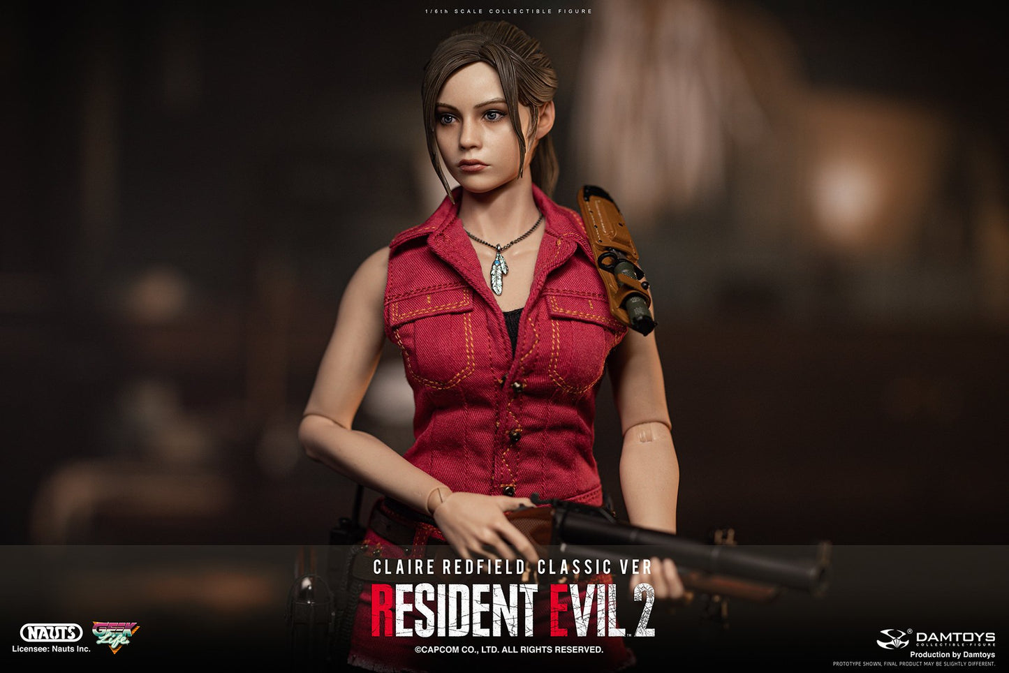 Pedido Figura Claire Redfield Classic Ver. - Resident Evil 2 marca Damtoys DMS038 escala 1/6