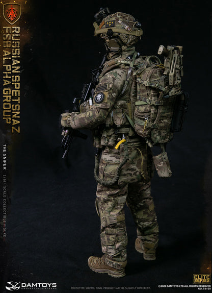 Preventa Figura The Sniper - Russian Spetsnaz FSB Alpha Group marca Damtoys 78100 escala 1/6