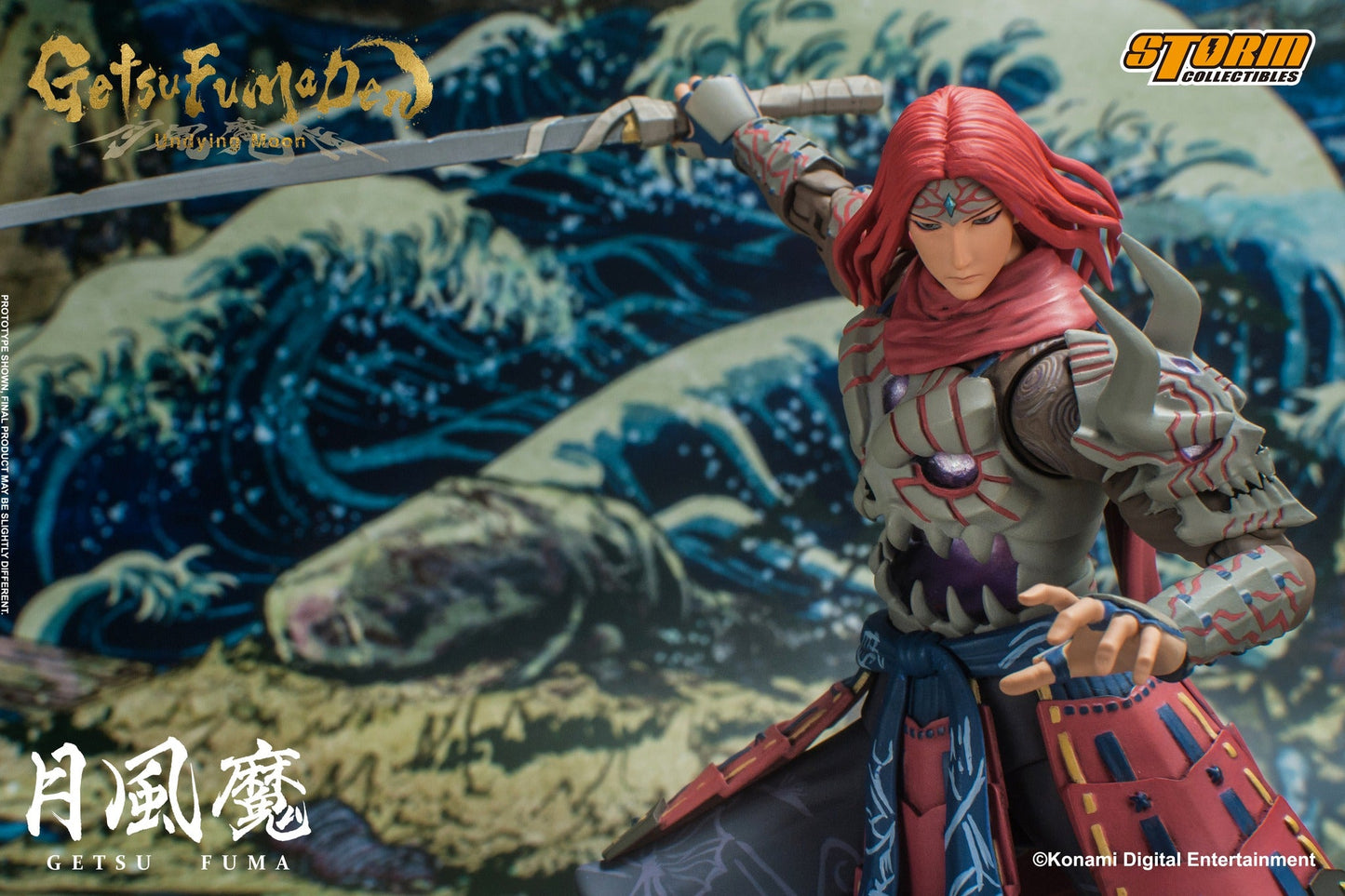 Pedido Figura Getsu Fuma - Getsu Fuma Den: Undying Moon marca Storm Collectibles GFUD01 escala pequeña 1/12