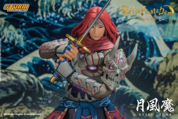 Pedido Figura Getsu Fuma - Getsu Fuma Den: Undying Moon marca Storm Collectibles GFUD01 escala pequeña 1/12