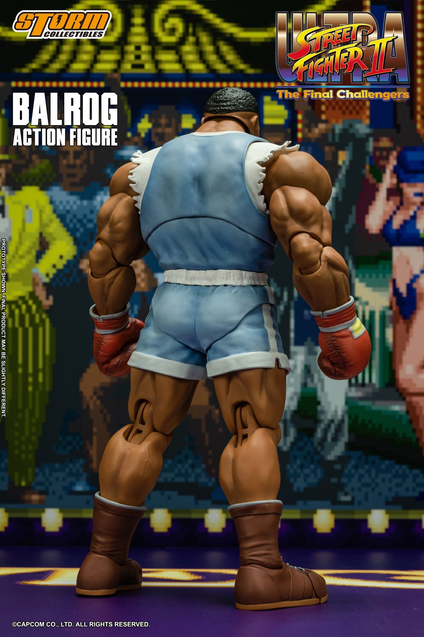 Pedido Figura Balrog - Ultra Street Fighter II marca Storm Collectibles escala pequeña 1/12