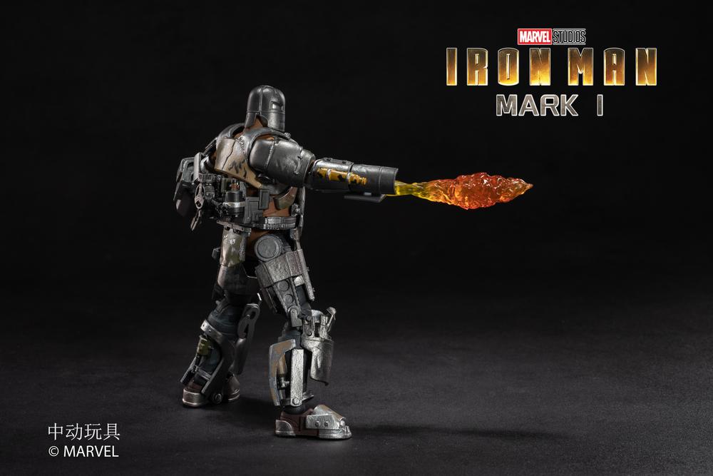 [EN STOCK] Figura Iron Man Mark I marca ZD Toys escala 1/10 (18 cm)