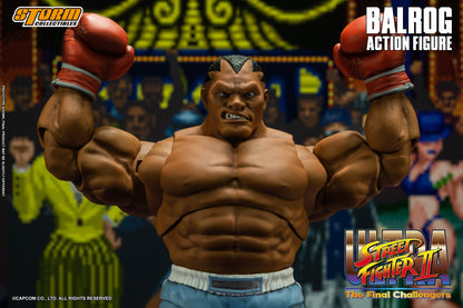 Pedido Figura Balrog - Ultra Street Fighter II marca Storm Collectibles escala pequeña 1/12