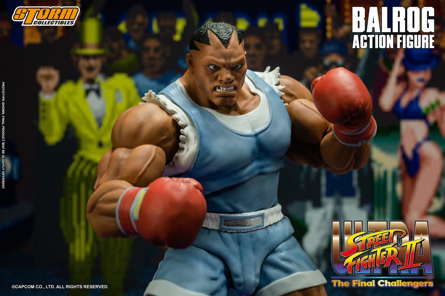 Pedido Figura Balrog - Ultra Street Fighter II marca Storm Collectibles escala pequeña 1/12