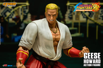 Pedido Figura Geese Howard - The King of Fighters '98 marca Storm Collectibles SKKF06 escala pequeña 1/12