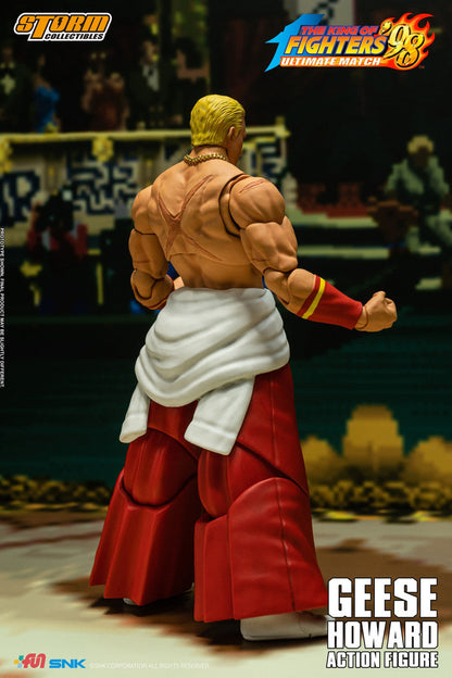 Pedido Figura Geese Howard - The King of Fighters '98 marca Storm Collectibles SKKF06 escala pequeña 1/12