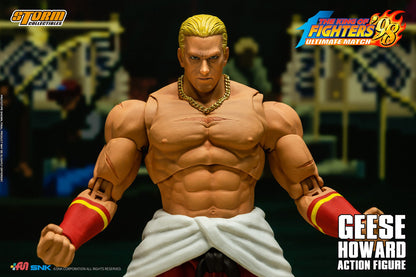 Pedido Figura Geese Howard - The King of Fighters '98 marca Storm Collectibles SKKF06 escala pequeña 1/12