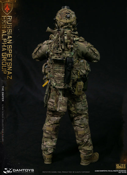 Preventa Figura The Sniper - Russian Spetsnaz FSB Alpha Group marca Damtoys 78100 escala 1/6