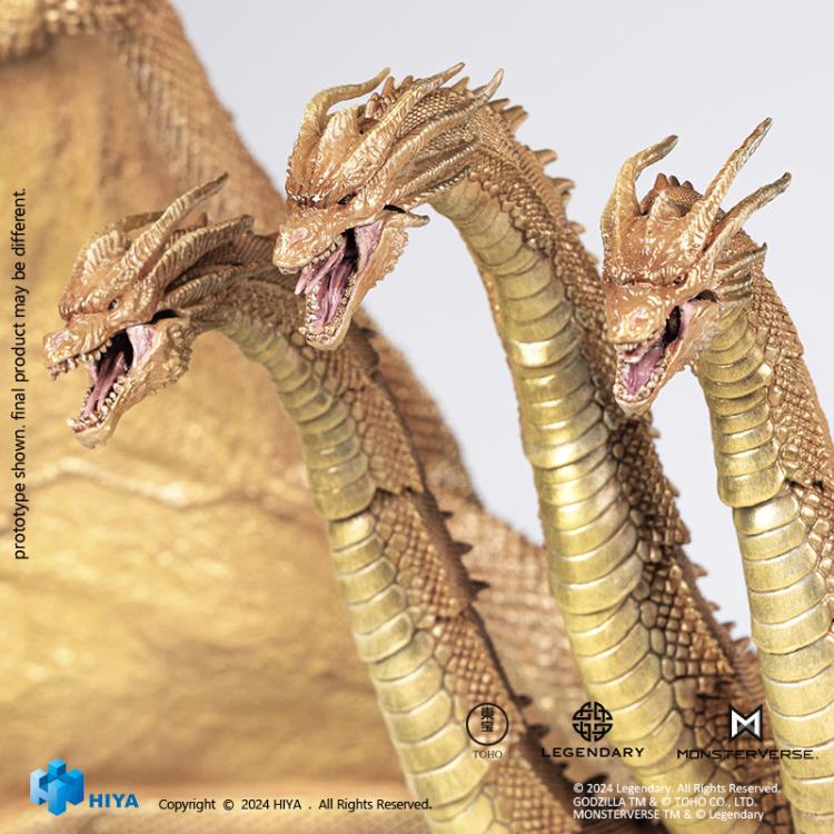 Preventa Figura King Ghidorah (Gravity Beam Version) (Previews Exclusive) - Godzilla: King of the Monsters - Exquisite Basic marca HIYA EBG0077 (35 cm)