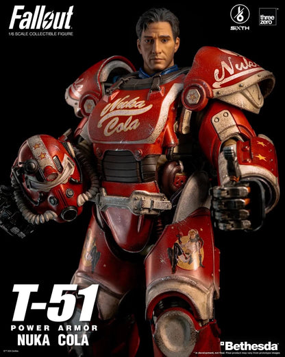 Preventa Figura T-51 (Nuka Cola) Power Armor - FALLOUT marca Threezero 3Z0773 escala 1/6