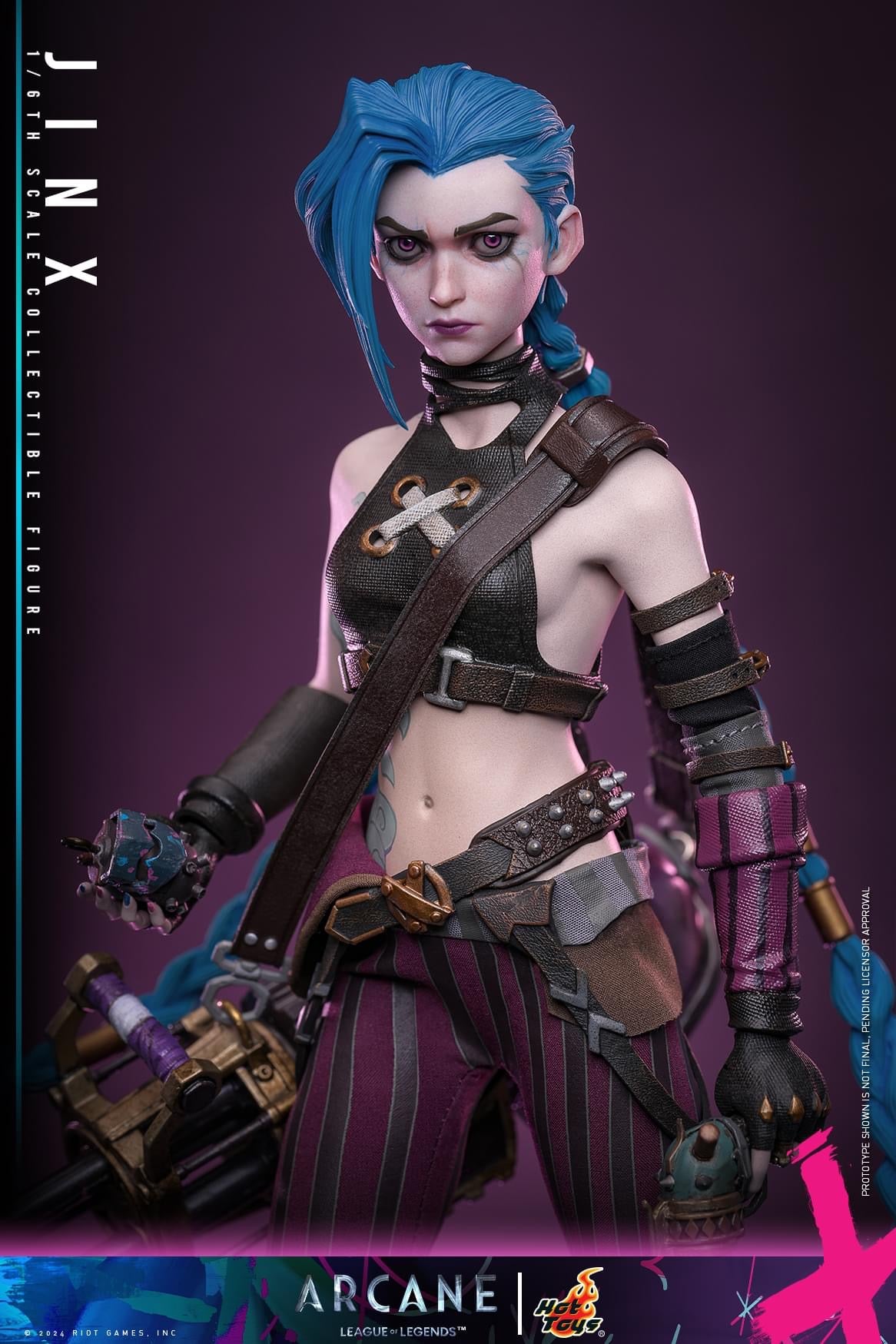 Preventa Figura Jinx - Arcane marca Hot Toys TMS137 escala 1/6