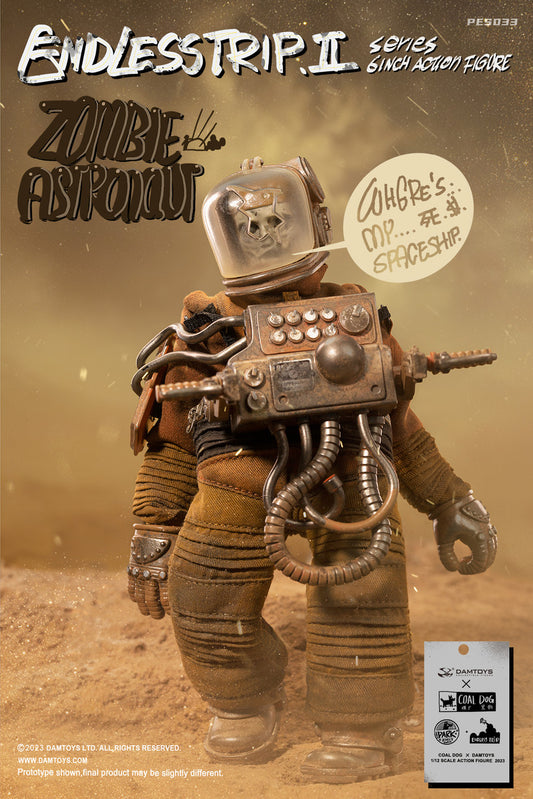 Preventa Figura Zombie Astronaut - Endless Trip 2 marca Damtoys X Coaldog PES033 escala pequeña 1/12 (ART TOY)