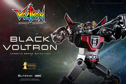 Preventa Figura Black Voltron (DIECAST) (Exclusiva Edición Limitada) - Carbotix Series marca Blitzway BW-CA-11101 (38 cm)