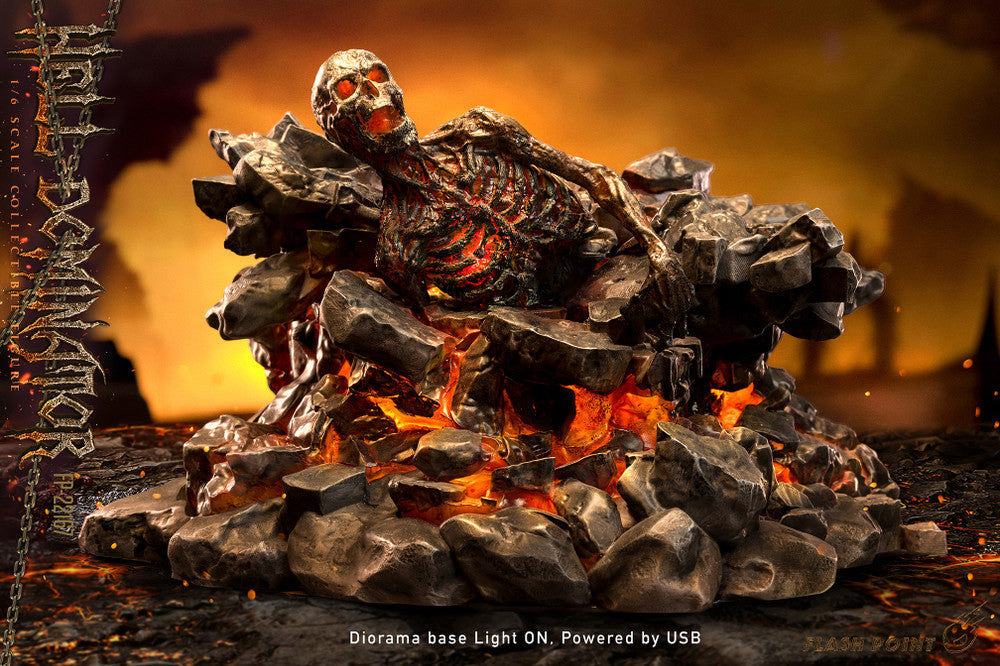 Pedido Diorama Base Hell Dominator (LED USB) marca Flashpoint Studio FP-22167C escala 1/6