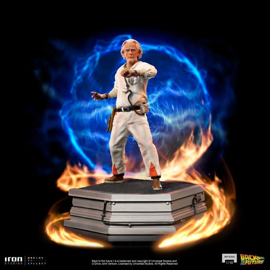 Preventa Estatua Doc Brown - Back to the Future - Limited Edition marca Iron Studios escala de arte 1/10