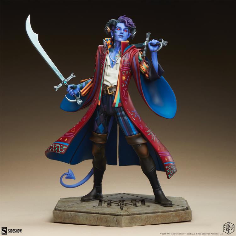 Preventa Estatua Mollymauk Tealeaf - Mighty Nein - Critical Role marca Sideshow Collectibles escala 1/6