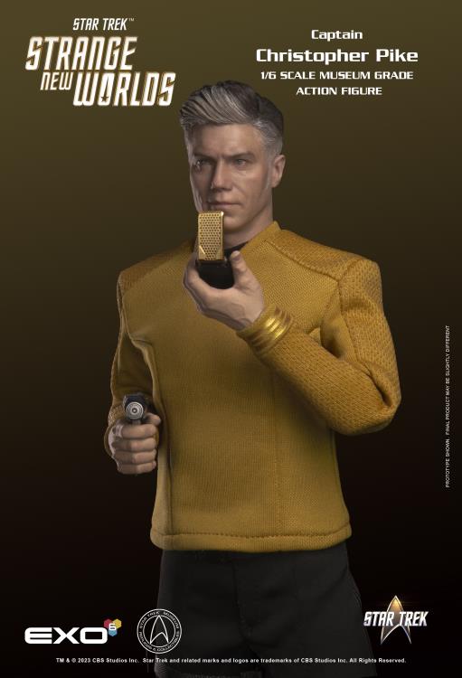 Preventa Figura Captain Christopher Pike - Star Trek: Strange New Worlds marca EXO-6 EXO-02-081 escala 1/6