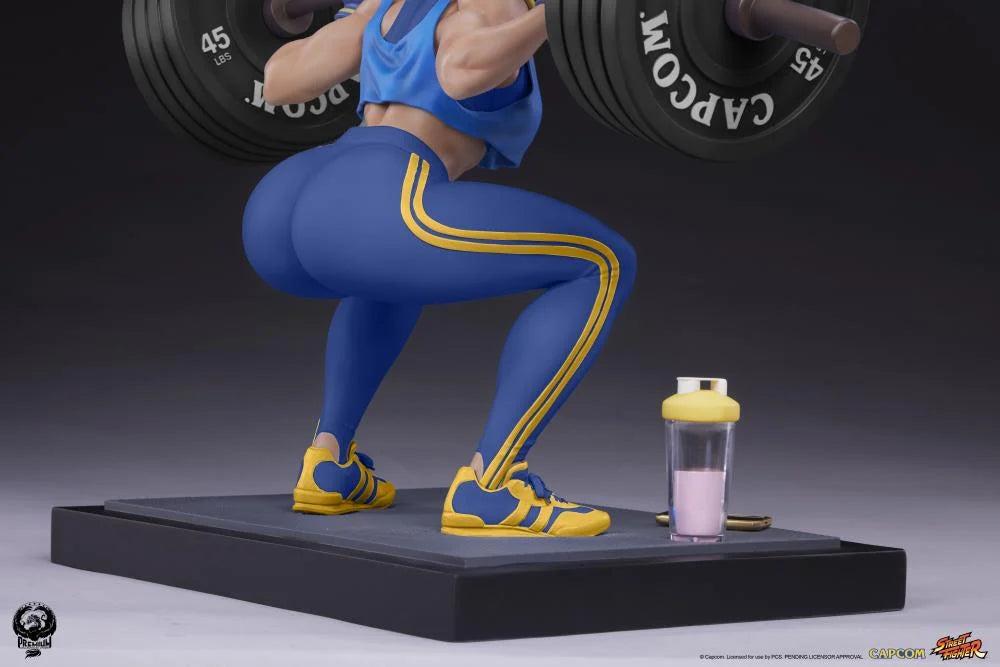 Preventa Estatua Chun-Li (Powerlifting Alpha Version) - Street Fighter Premier Series marca PCS Collectibles escala 1/4