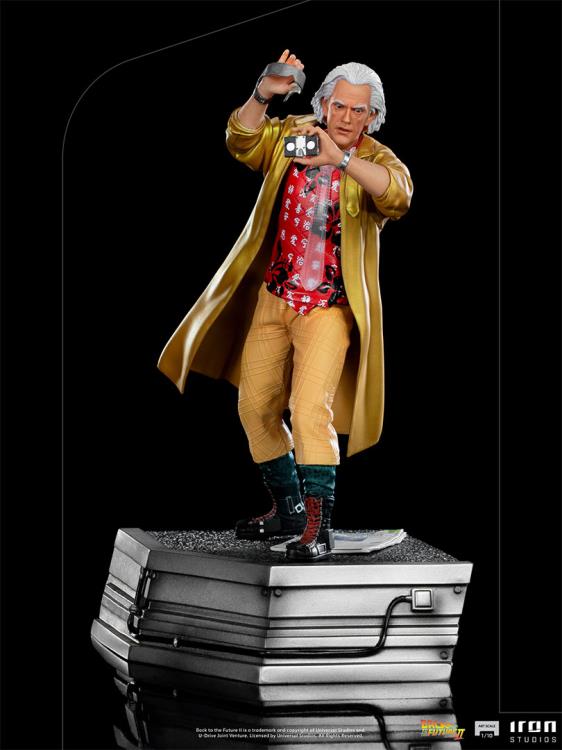 Pedido Estatua Doc Brown - Back to the Future Part II - Limited Edition marca Iron Studios escala de arte 1/10