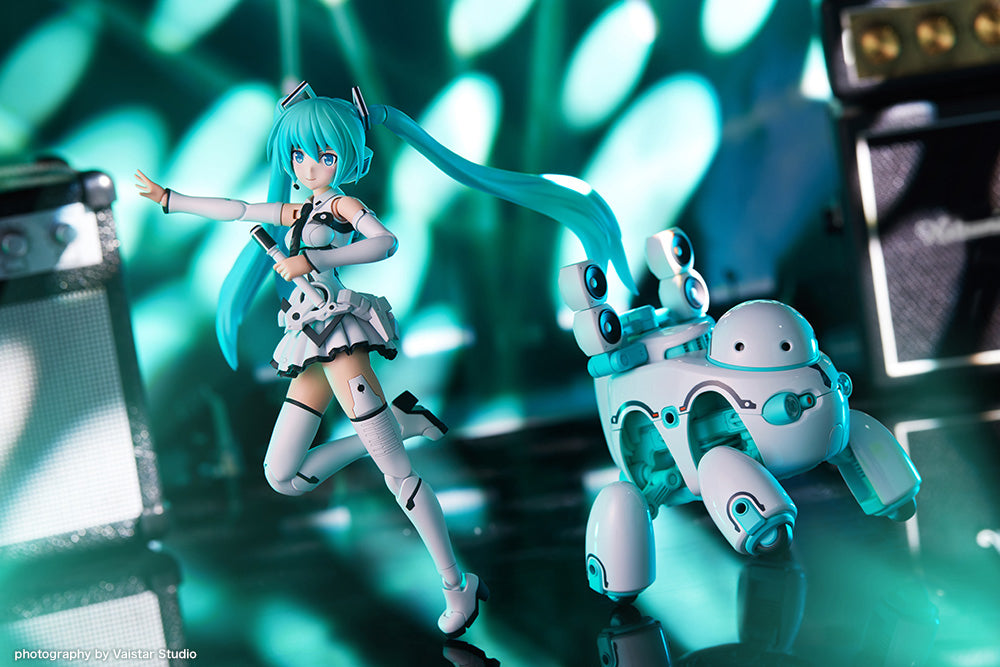 Pedido Figuras Hatsune Miku (Maruttoys Version) y Tamotu (Miku Version) (Model Kit Set) - Vocaloid Frame Music Girl marca Kotobukiya escala 1/12