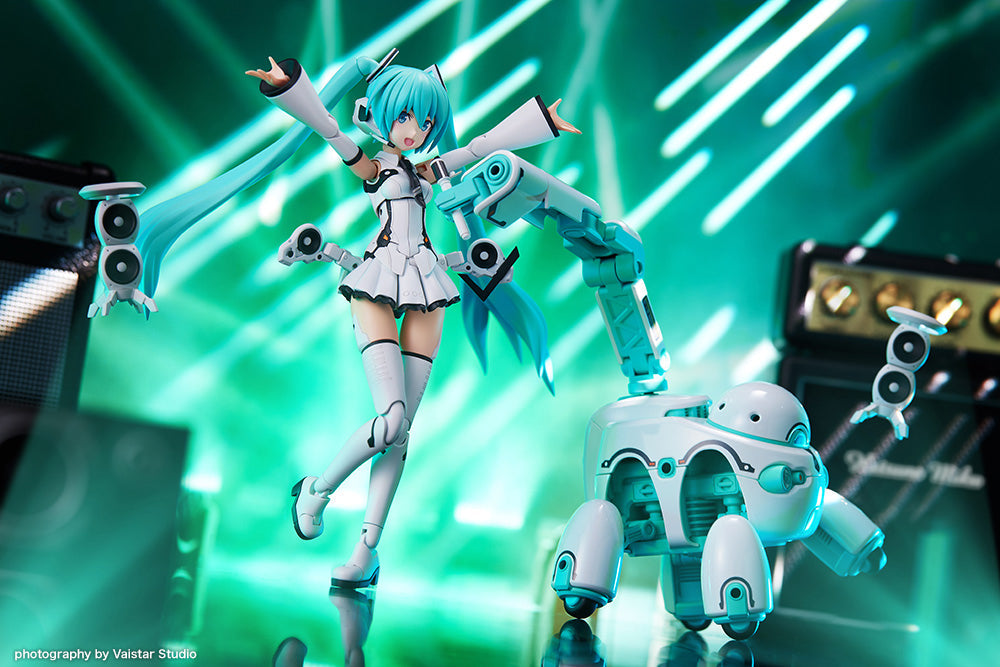 Pedido Figuras Hatsune Miku (Maruttoys Version) y Tamotu (Miku Version) (Model Kit Set) - Vocaloid Frame Music Girl marca Kotobukiya escala 1/12