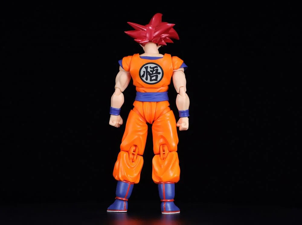 Preventa Figura Super Saiyan God Goku (Saiyan God of Virtue) - Dragon Ball Super - S.H.Figuarts marca Bandai Spirits escala pequeña 1/12