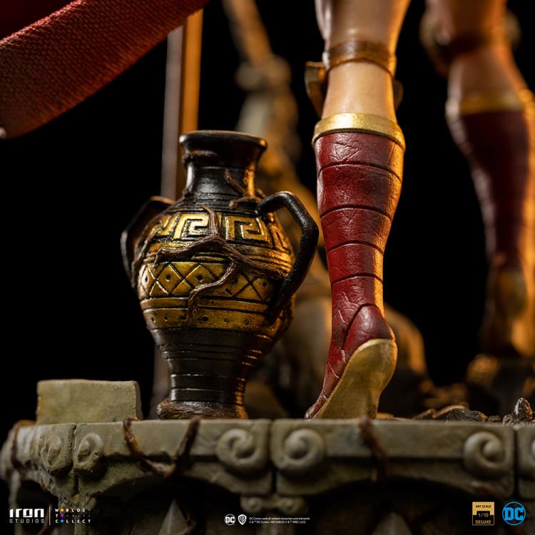 Preventa Estatua Wonder Woman Unleashed Deluxe - DC Comics - Limited Edition marca Iron Studios escala de arte 1/10