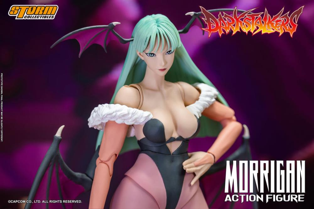 Preventa Figura Morrigan - Darkstalkers marca Storm Collectibles CPDS02 escala pequeña 1/12