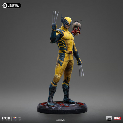 Preventa Estatua Wolverine (Headpool) - Deadpool & Wolverine - Limited Edition marca Iron Studios escala de arte 1/10